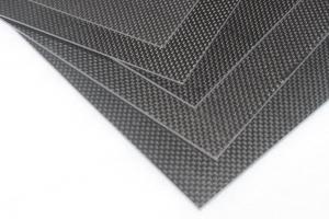 China Luxurious 3K Surface Carbon Fiber Sheet Light And High Strength wholesale
