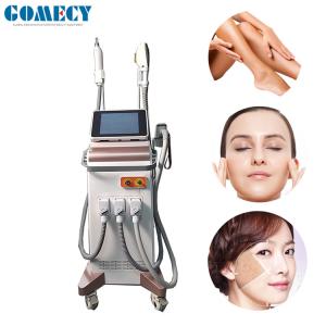 China Vertical 4 IN 1 IPL SHR ND YAG+Diode Elight Machine Painless Permanent Hair Removal wholesale