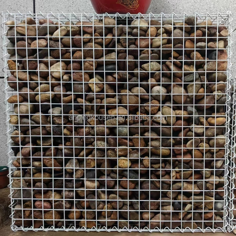 Galvanized Iron Wire Welded Gabion Box 2x1x1 for Garden Decoration and Retaining Wall