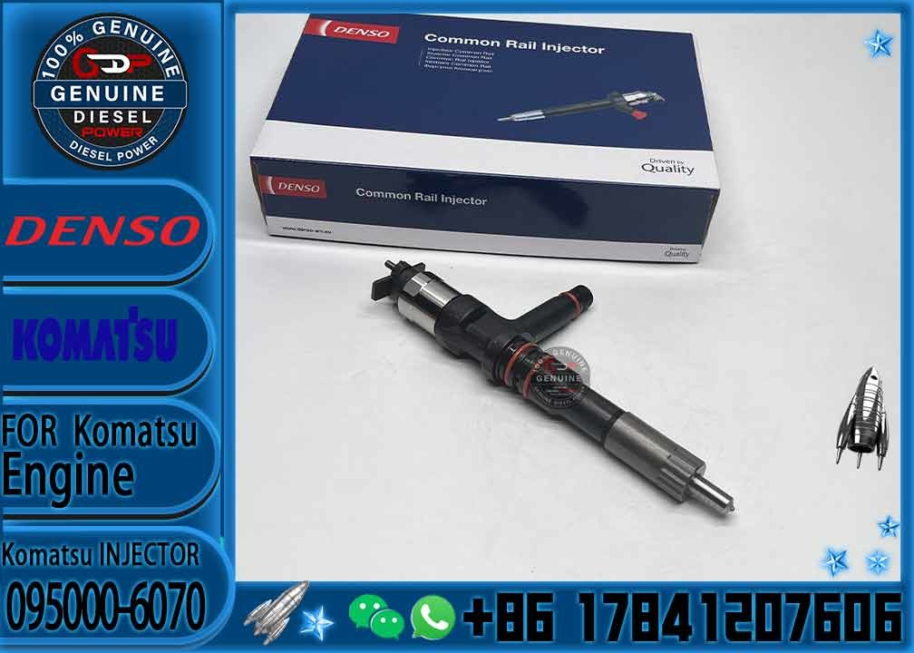 Diesel Inyector Common Rail Fuel Injector 0950006070 6251-11-3100 095000-6070 For PC350-7 PC400-7