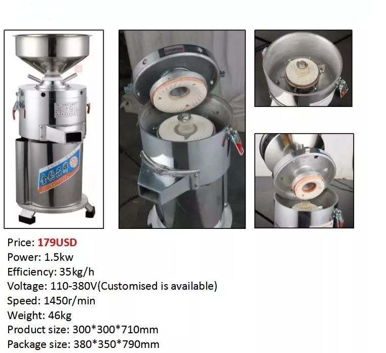 Nut Almond Mango Peanut Butter Grinder Stainless Steel Multifunctional