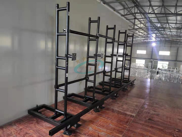 truss for hanging led screen aluminum alloy China truss led screen support truss