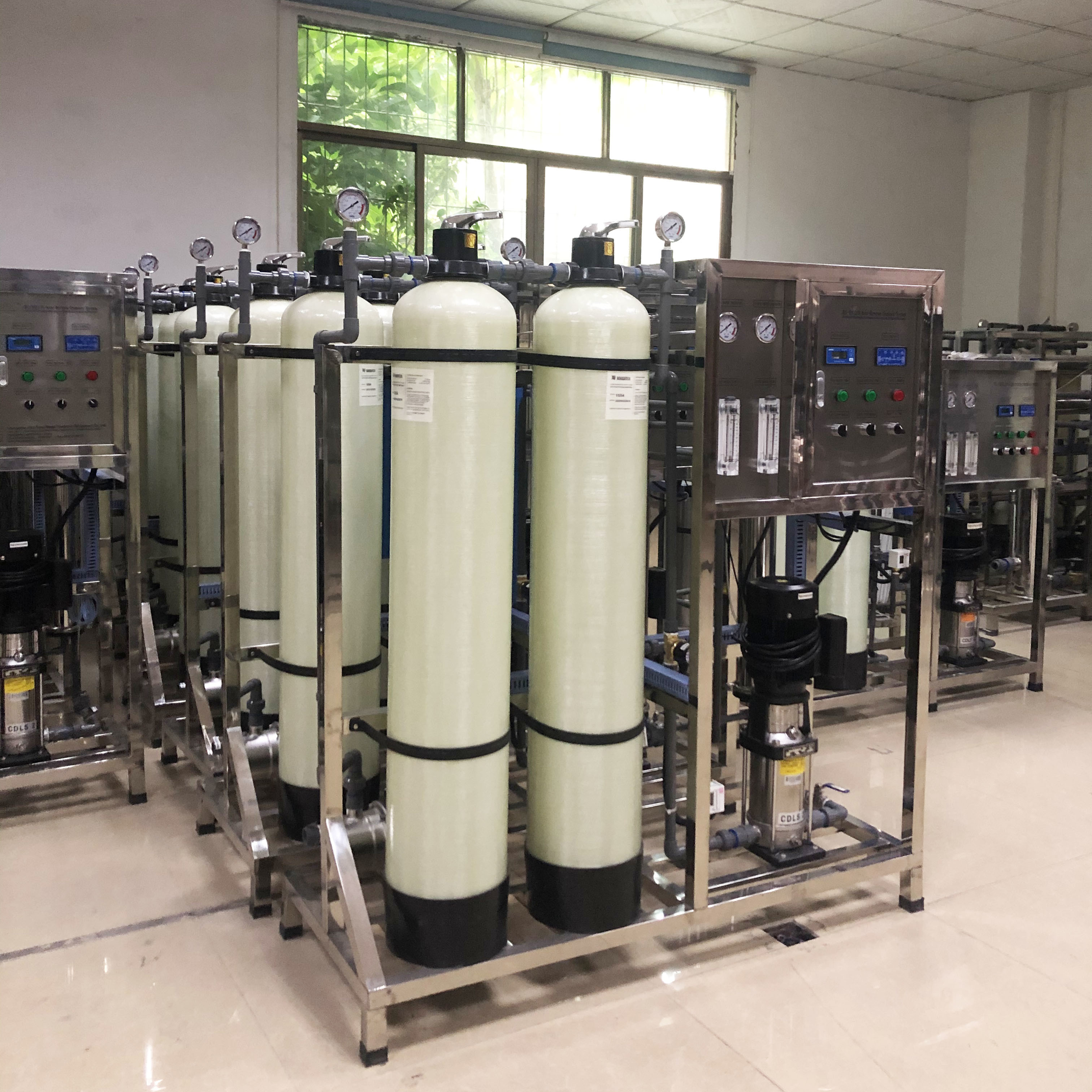 500L/H Industrial Reverse Osmosis Auto Water Treatment Filter Plant Small RO Purification Machine Filtration System
