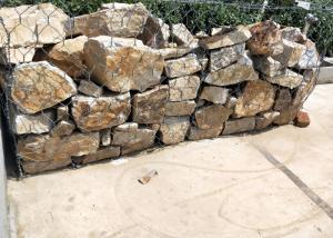 China Hot Dip Galvanized 60mm 80mm Wire Cage Stone Retaining Walls wholesale