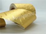 Cigarette Box Inner Package Aluminum Foil Paper With Embossing Design