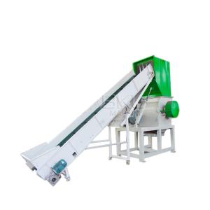 China 75KW Plastic Waste Recycling Machine SKD11 Plastic Bottle Crushing Machine wholesale