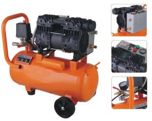 China 10 bar Oil Free Piston Compressor 50l Silent Orange 67mm 43KGS wholesale