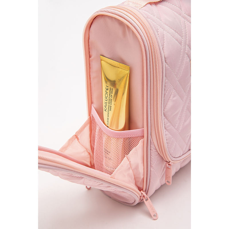 Pink Makeup Bag crafted with high-quality materials and a focus on functionality. These bags are perfect for organizing your makeup and skincare