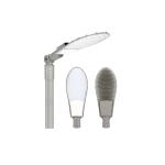 High Brightness 80W 10000lm Aluminium Solar Street Light