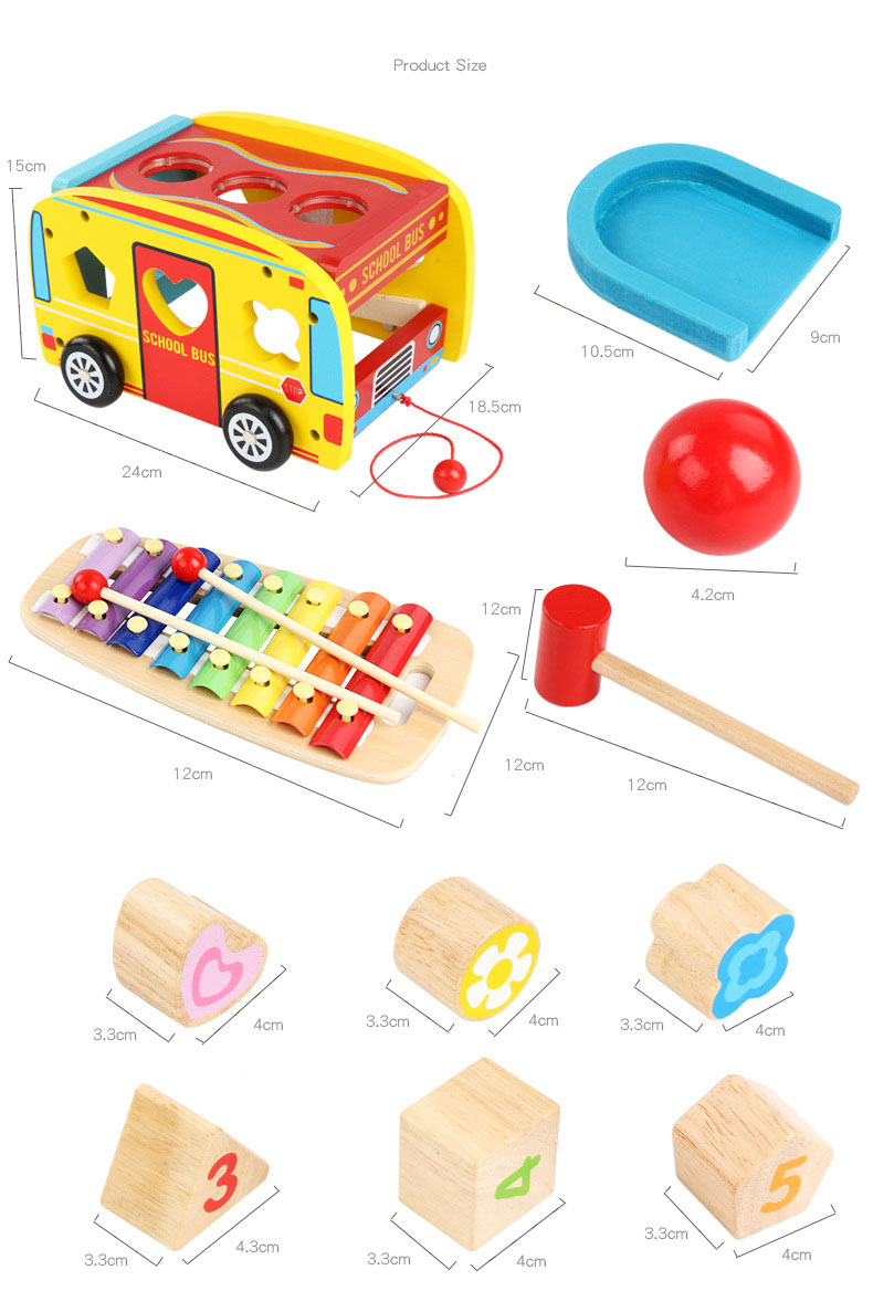 4 in 1 Xylophone Piano Toy Musical Instrument Toy for Toddlers Other Educational Toys