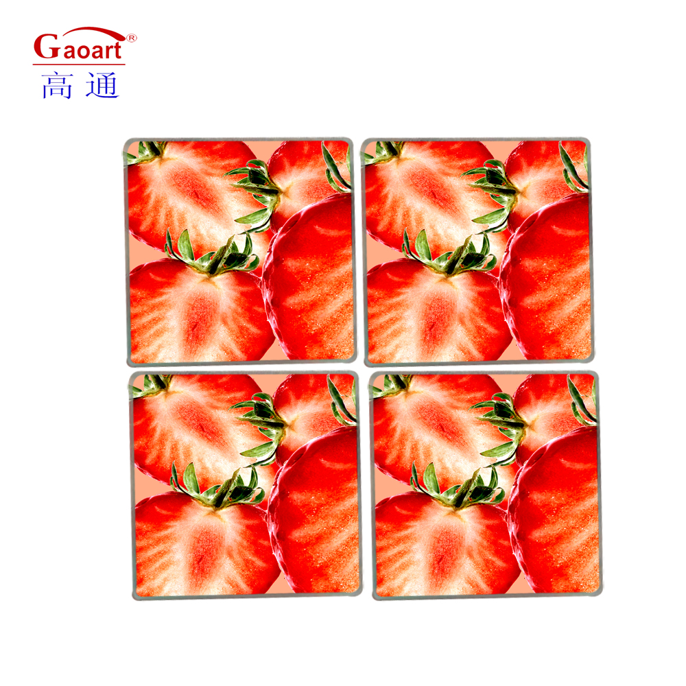 Unbreakable 6mm Tempered Glass Cutting Board for Kitchen Round Square Chopping Block