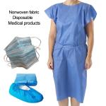 Dyed Non Woven Medical Textiles Protective Clothing Fabric Eco Friendly