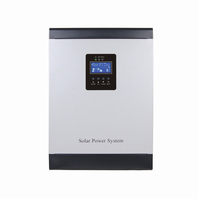 3kva solar hybrid inverter with mppt controller and pure sine inverter install in home for solar power enegery