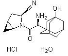 China Saxagliptin hydrochloride hydrate CAS# 1370409-28-1 assay:99% wholesale