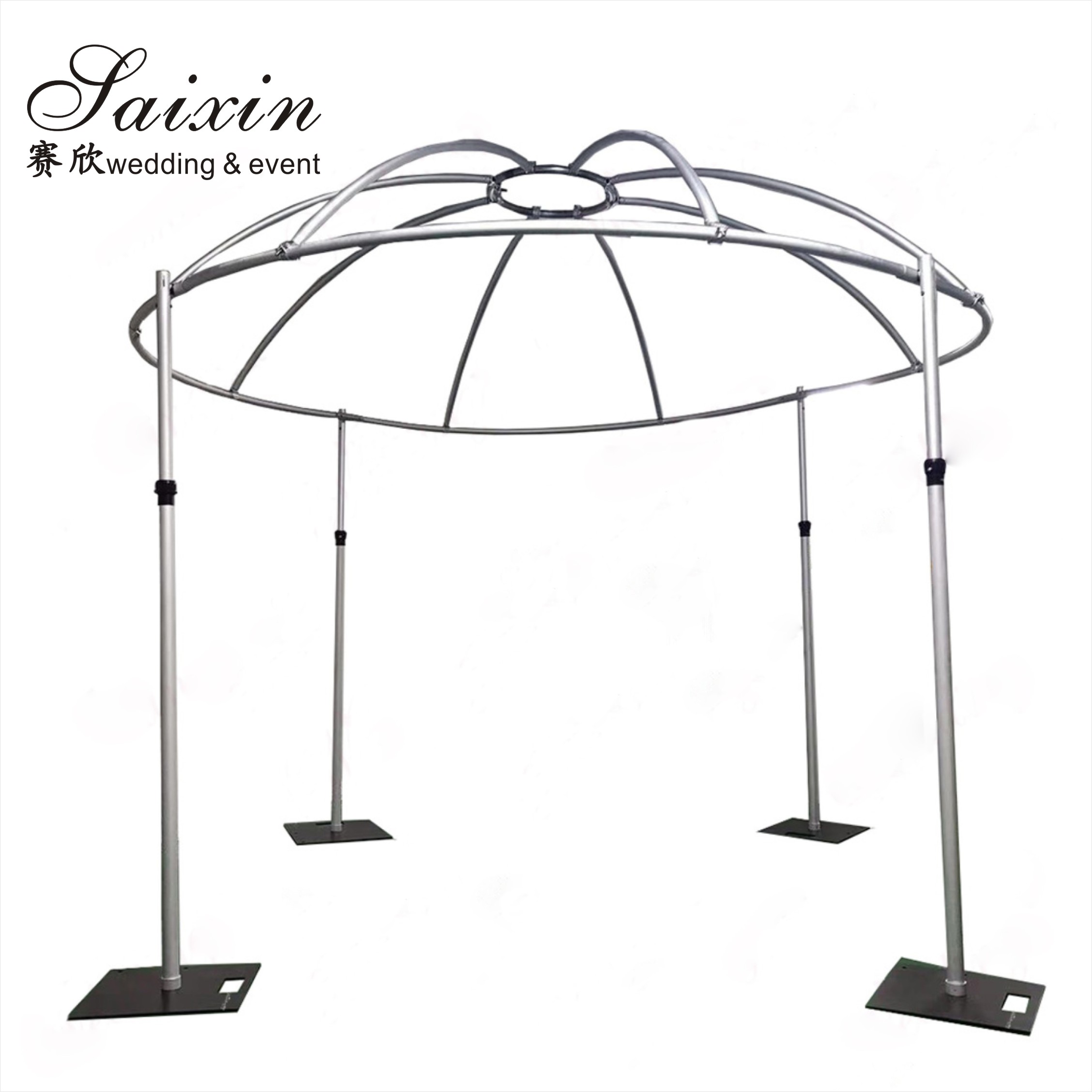 Wedding Mandap Backdrop Telescopic Adjustable Wedding Centerpiece Backdrop Frame Pipe Stands
