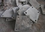 High Cr Steel End Liner Castings HRC43-52 Hardness Abrasion Resistance