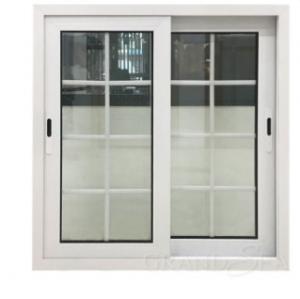 China PVC Glass Aluminium Frame Casement Window Powder Coated For Apartment wholesale