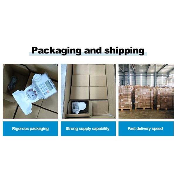 Analog Token Class "B" Water Meters Digital 1/2 Water Meter for Africa