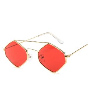 China Diamond Women Men Retro Outdoor Metal Frame Sunglasses UV400 wholesale