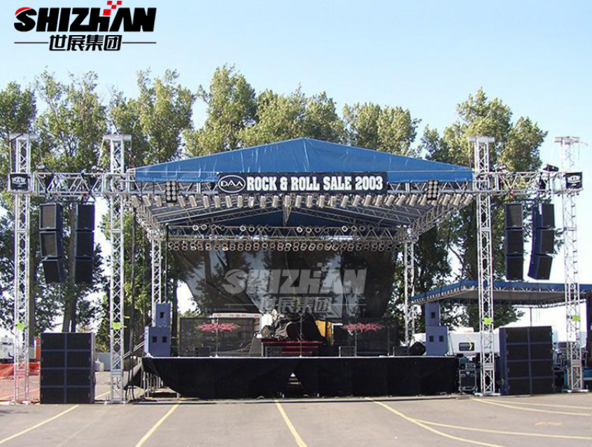 Aluminum fast install led strobe light portable Smart Mobile Stages for Sale