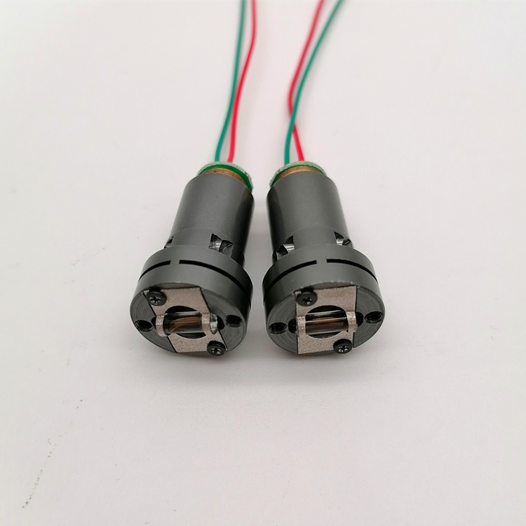 Max 4mm Linewidth 7m 551nm DPSS 18mW Green Line Laser Module for Industrial