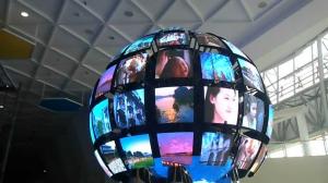 China HD Advertising Commercial Led Display P4 Led Screen 1000cd/㎡ wholesale
