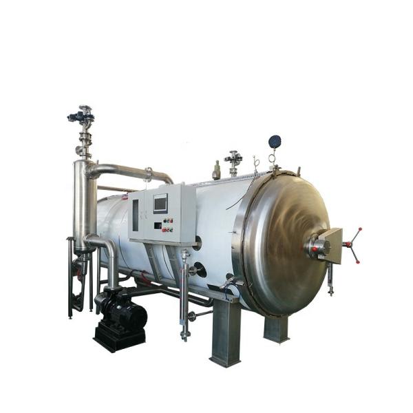 Stainless Steel 304 Steam Water Spray Retort Sterilizer Food Industry Retort