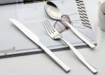 Glossy 25Pcs Stainless Steel Cutlery Flatware Set For Restaurant