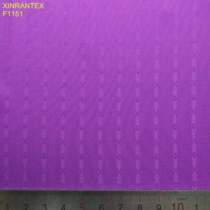 China F1151 garment lining 100% polyester taffeta jacquard dobby lining 55-60GSM 150CM wholesale
