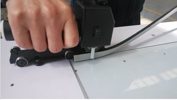 ABM Flexible spacer applicator designed for insulating glass production