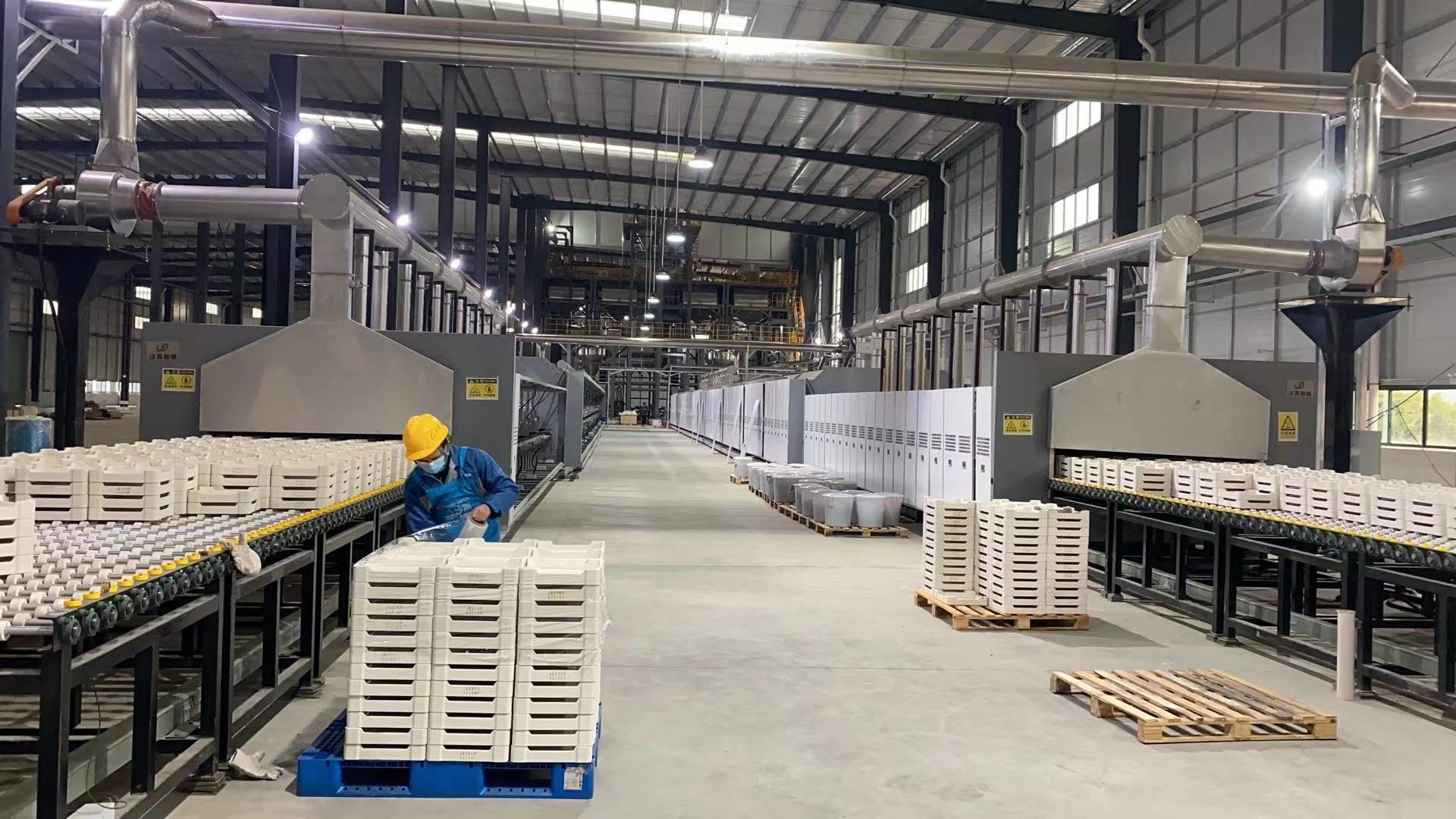 Activated Carbon High Temperature Carbonization RHK Roller Hearth Furnace