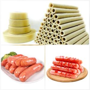 China 20mm Natural Colour Food Grade Edible Casings For Sausages wholesale