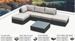 China outdoor rattan modular sofa-15 series wholesale