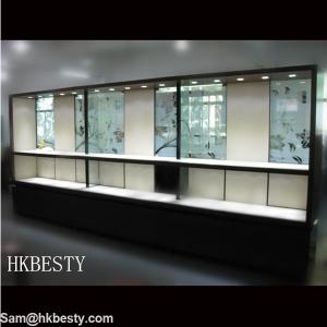 China Diamond &amp; Sapphire Jewellery Display Wall Cabinet wholesale