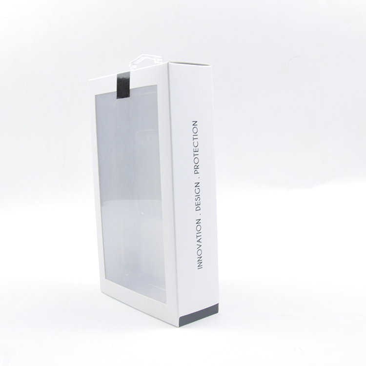 Phone Case Window Box Packaging with Plastic Blister Spot Uv Printing Luxury