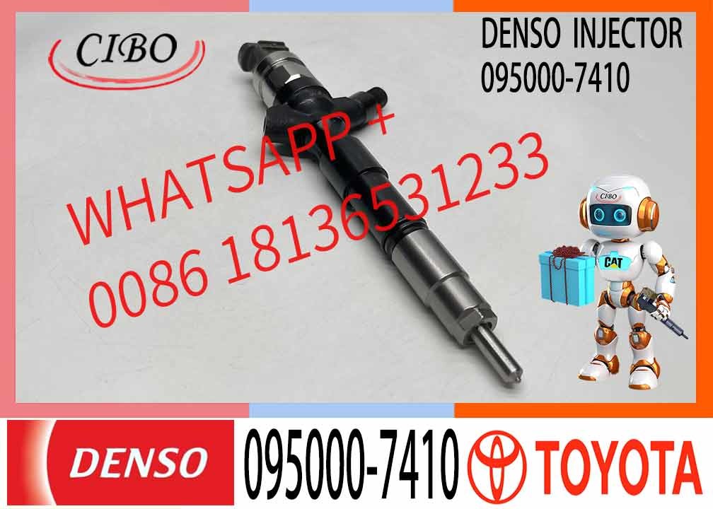 Diesel 095000-7410 095000-7411 095000-7412 Fuel Injector Nozzle for Den-so 7410 7411 Toyo-ta Hilux