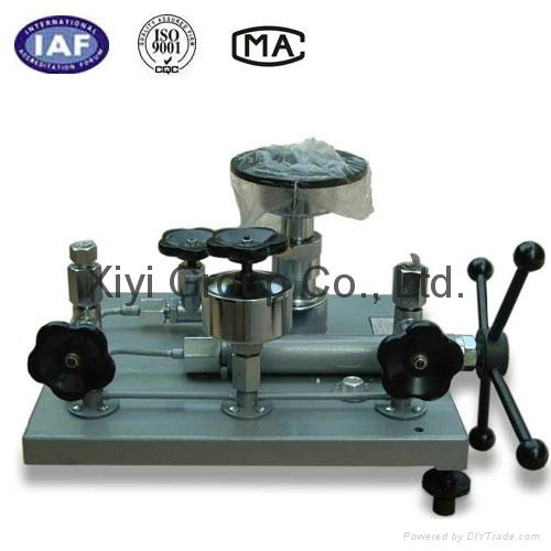 deadweight piston pressure gauge