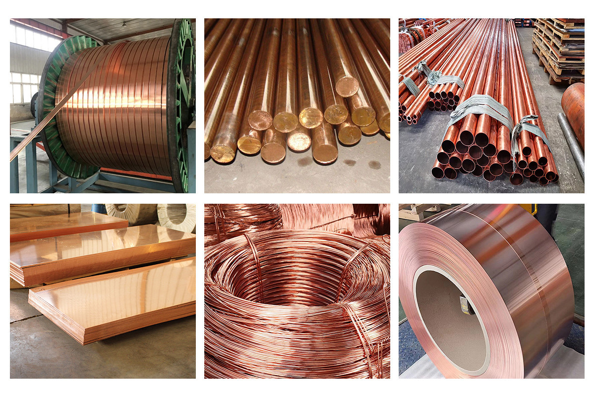 Polished Copper Sheet Metal 4mm 5mm 1mm Thick