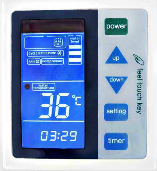 MD50D Freestanding 84KW Air Source Heat Pumps Hot Water Rooftop Hvac Units