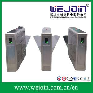 China Security High Speed Flap Barrier Gate Entrance Turnstiles Stainless Steel wholesale