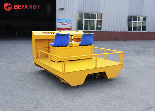 Railway Use Battery Operated Cart Driven By 1 Person Wear Resistant