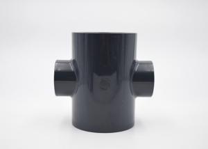 China 315mm Size UPVC Reducing Cross PE100 Fittings Corrosion Resistant wholesale