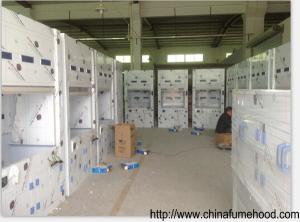 China Physical Lab PP Fume Hood , 1200/1500/1800mm Ducted Fume Cupboard wholesale