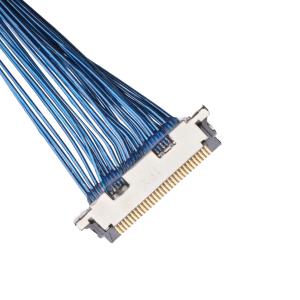 China 20347-320E-12R Micro Coaxial LVDS Cable Connector 5.65mm Depth wholesale