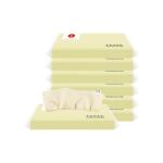 Biodegradable Eco Friendly Facial Tissue Unbleached V Fold Travel Size
