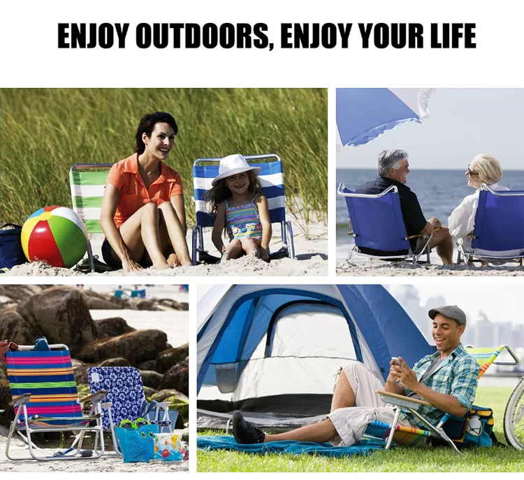 Portable Ultralight Aluminium Backpack Chair for Camping Picnic Fishing Beach Outdoor