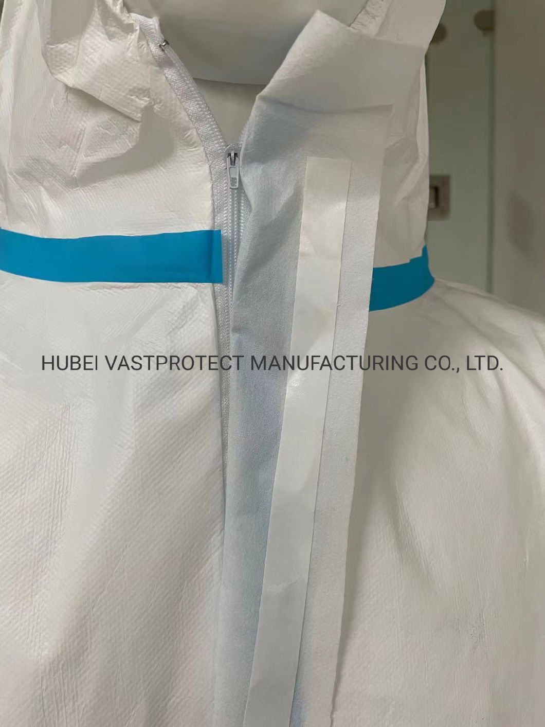 Type 4 5 6 Heat Sealed Tape Seam Disposable Microporous Coverall with CE Approved