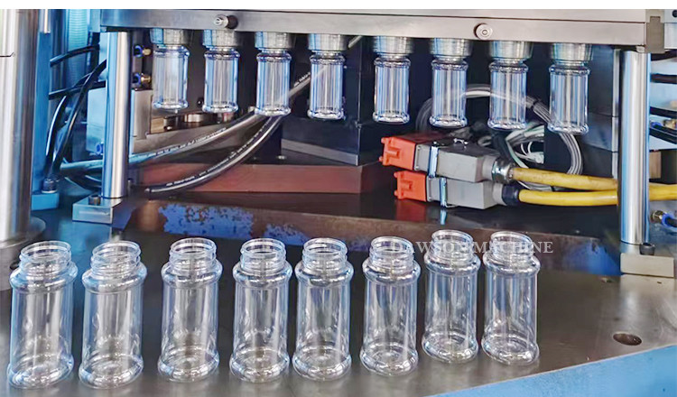 Automatic Plastic Cosmetic Bottle Making Machine Stretch Blow Moulding Machine