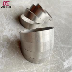 China 2inch 3inch Gr2 Titanium Pie Cut For Exhaust Pipe wholesale
