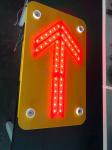 Waterproof Anti Fog Arrow Board Lights Night Warning